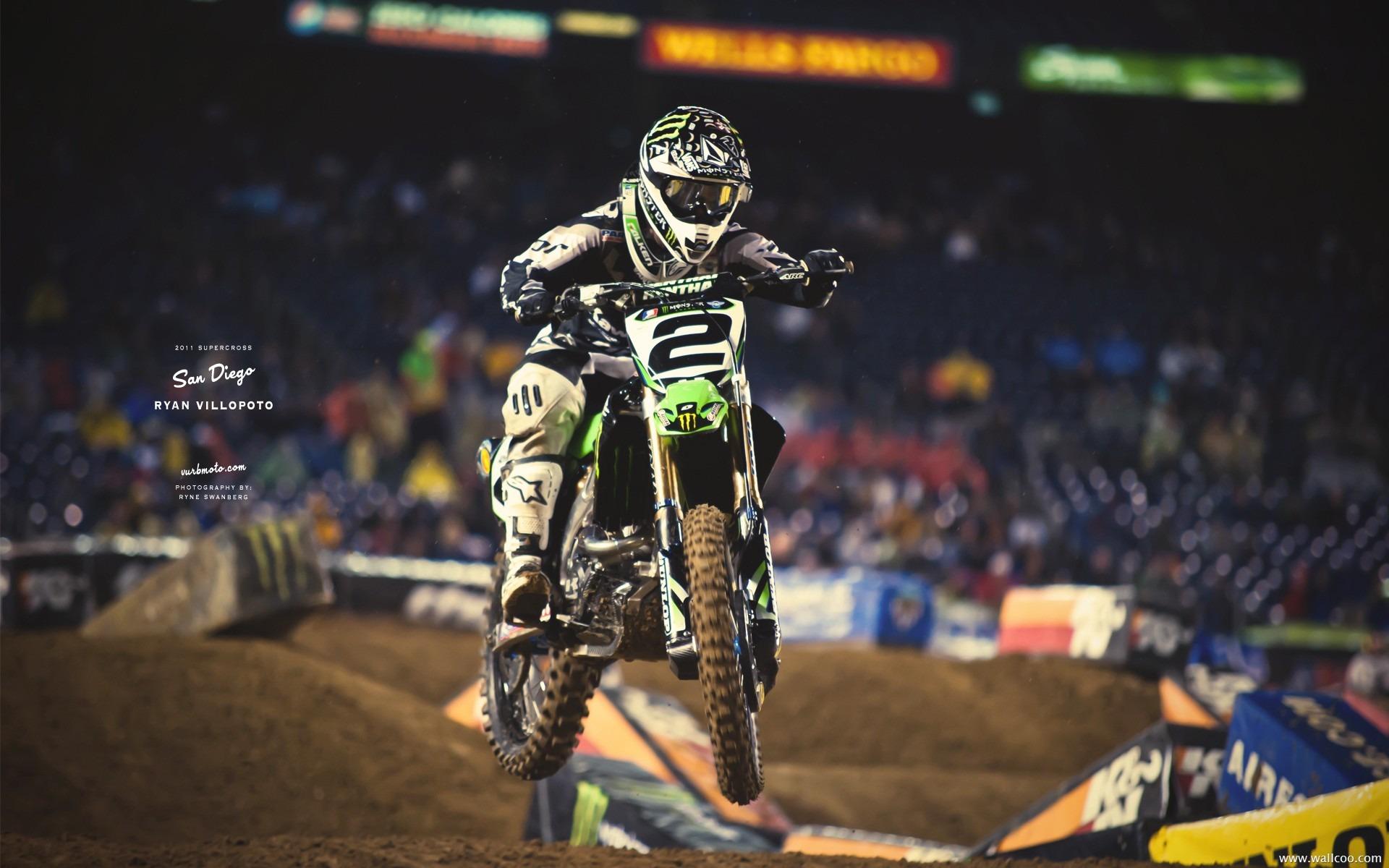 1920x1200 AMA Supercross San Diego Rider Ryan Villopoto