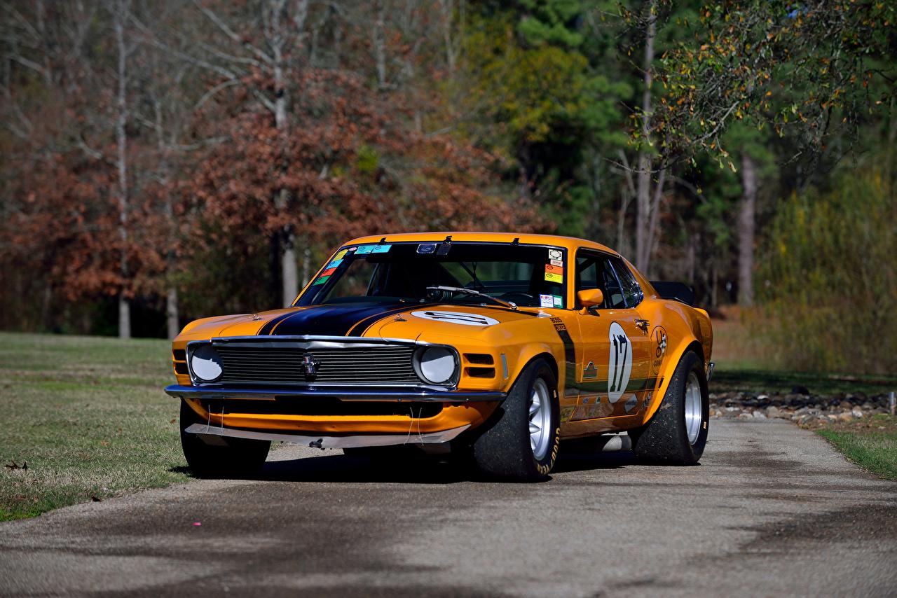 1280x854 Desktop Wallpaper Ford Tuning 1970 Mustang Boss 302 Trans Am Race