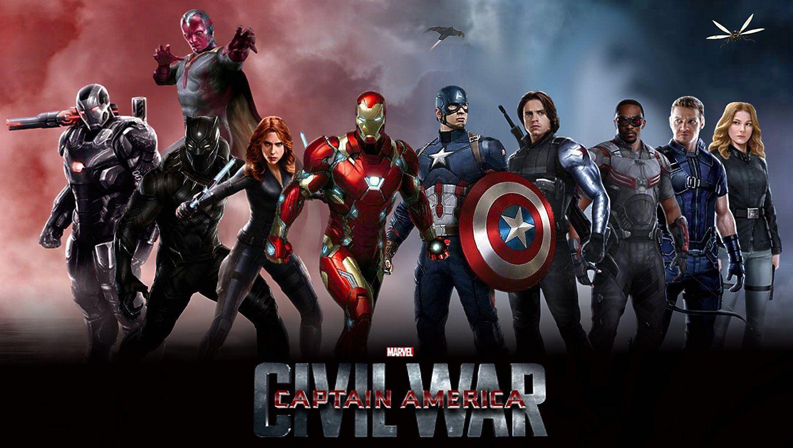 1600x904 Marvel Civil War Wallpaper