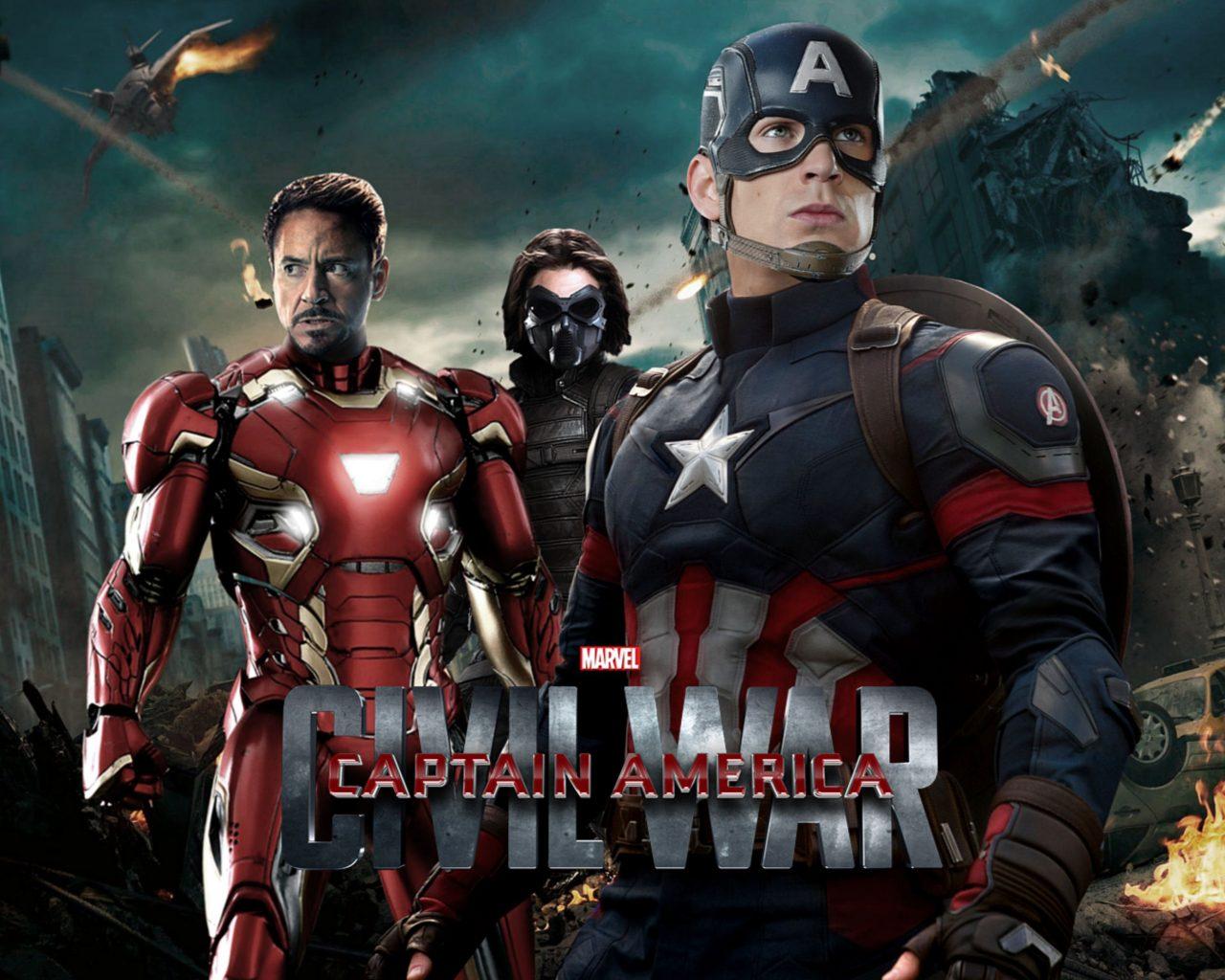 1280x1024 Captain America And Iron Man Civil War Ultra HD 4k Resolution Wallpaper 3840x2160 :