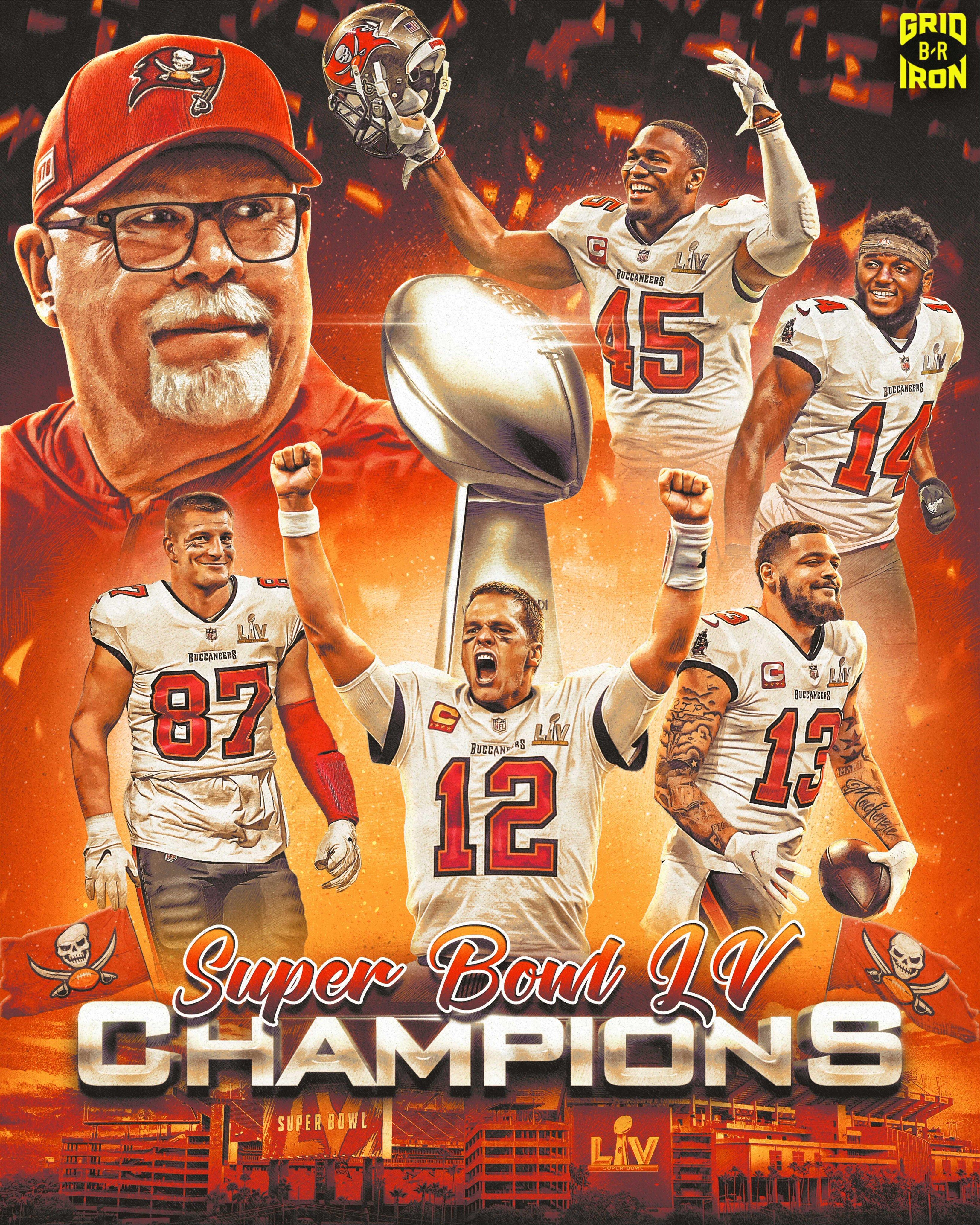3277x4096 Tampa Bay Buccaneers Super Bowl Champions Wallpaper