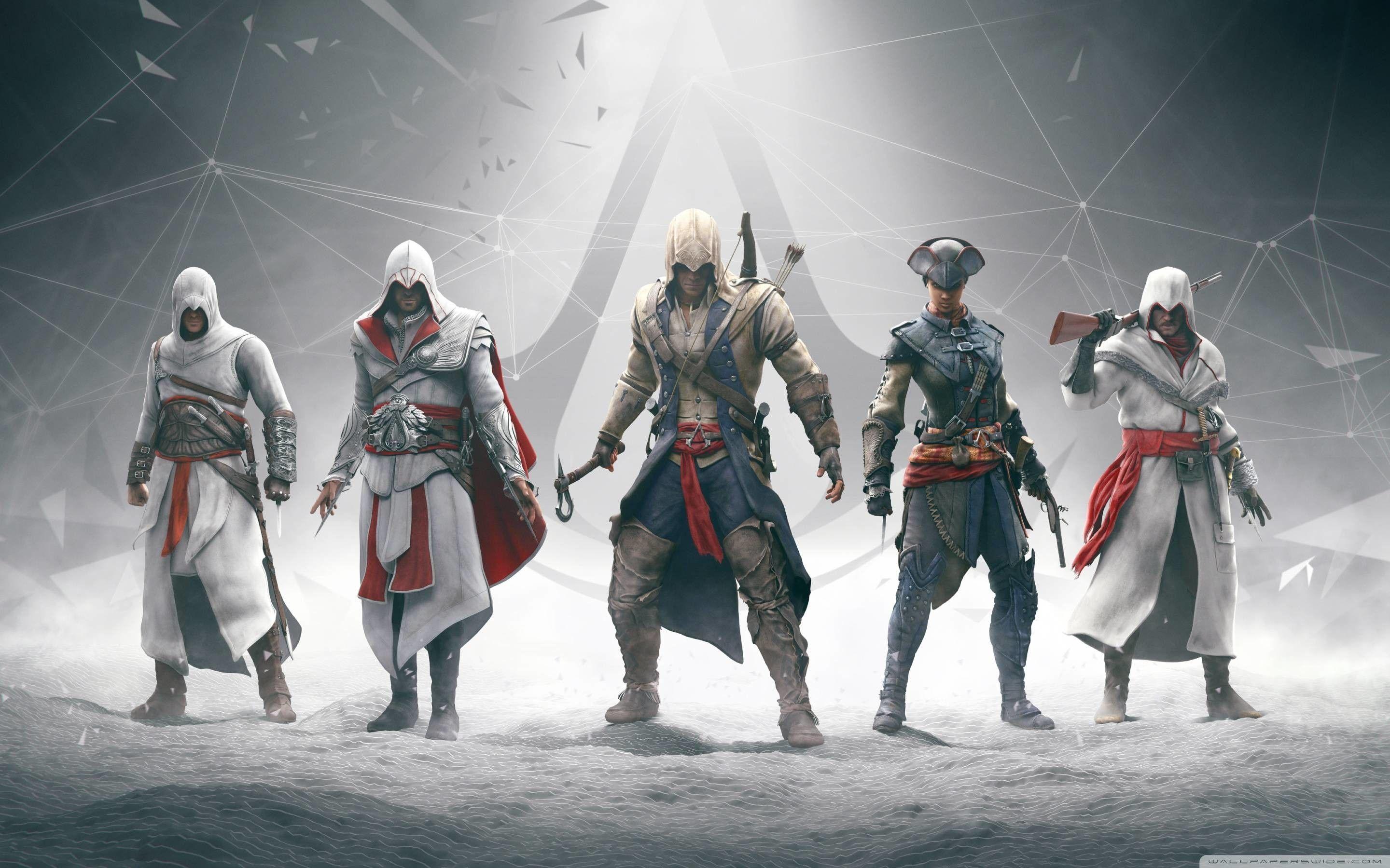 2880x1800 Assassins Creed All Assassins Wallpaper