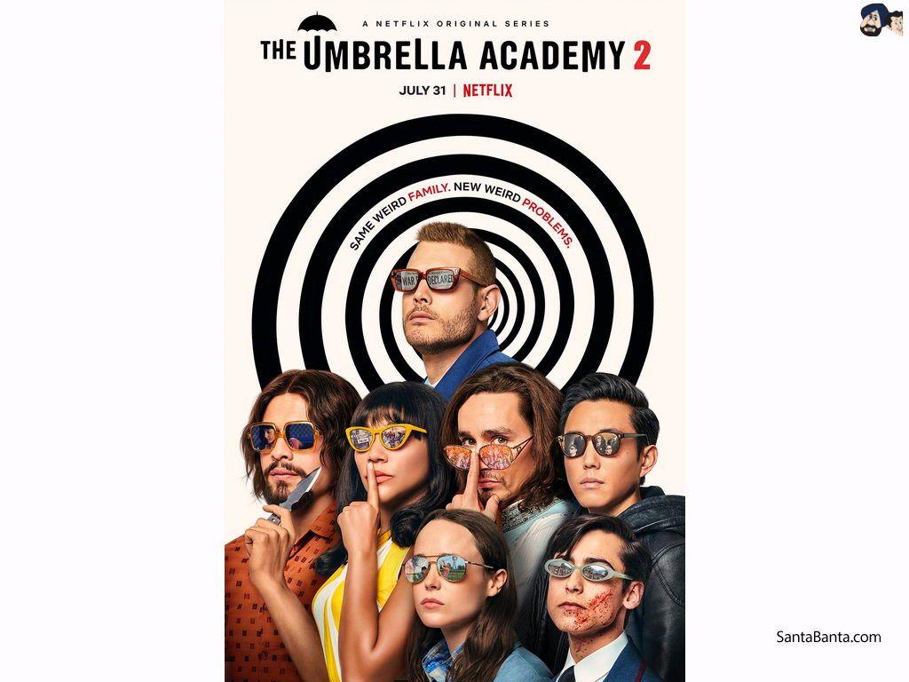 1024x768 The Umbrella Academy Season 2 Wallpaper