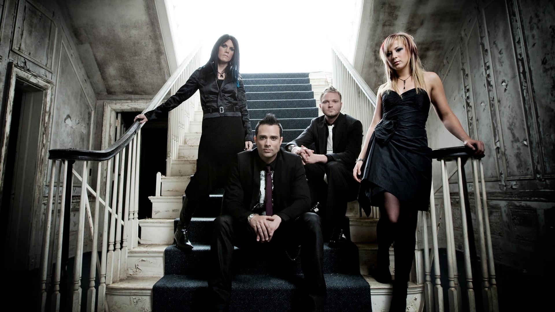1920x1080 Skillet (band), Jen Ledger, John Cooper, Korey Cooper, Ben Kasica Wallpaper HD / Desktop and Mobile Background
