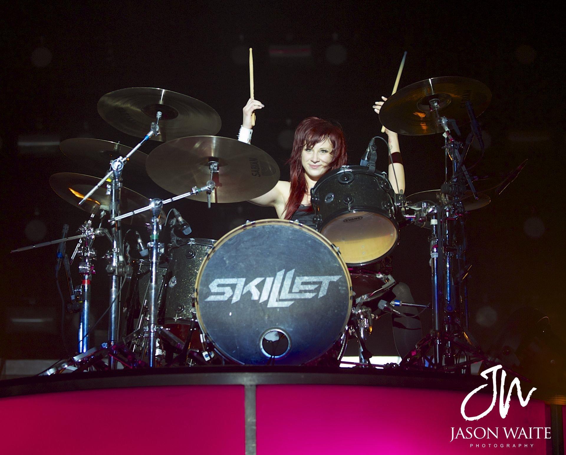 1920x1542 Jen Ledger, Skillet (band), Drummer, Hard rock HD Wallpaper / Desktop and Mobile Image & Photo