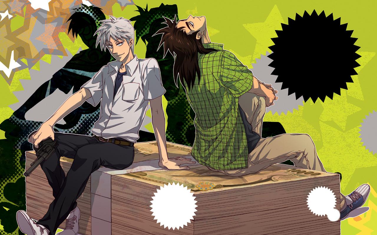 1280x800 Itou Kaiji Mokushiroku Kaiji Anime Image Board