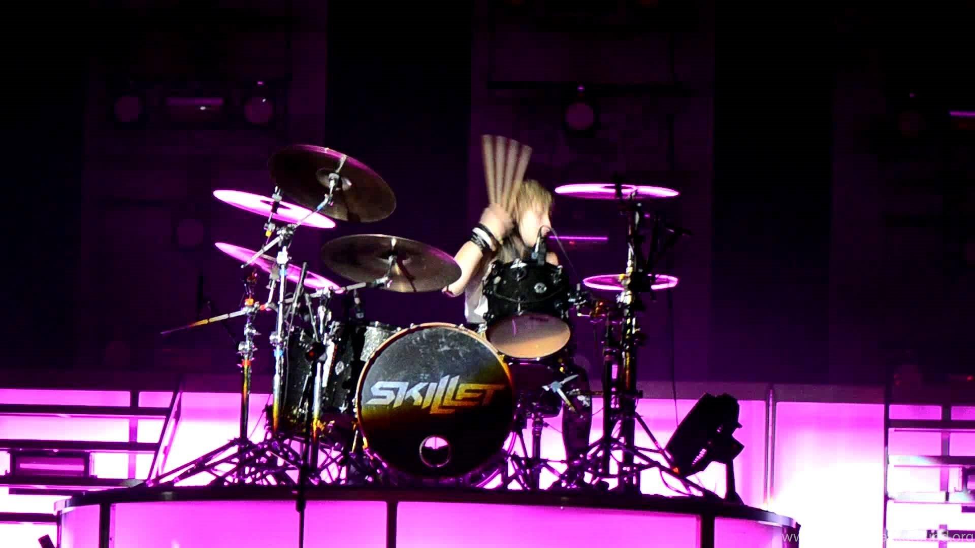 1920x1080 Jen Ledger, Skillet Drummer Drum Solo HD YouTube Desktop Background