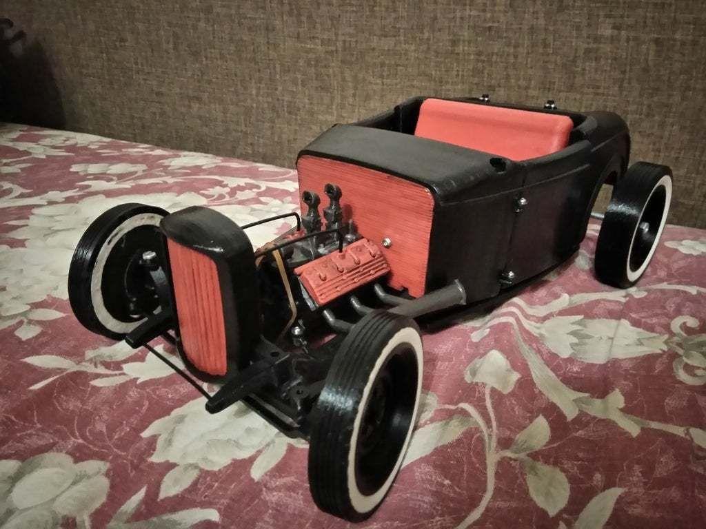 1024x768 Download free SCAD file RC modification of the Tony Stark's Hotrod • Template to 3D print ・ Cults
