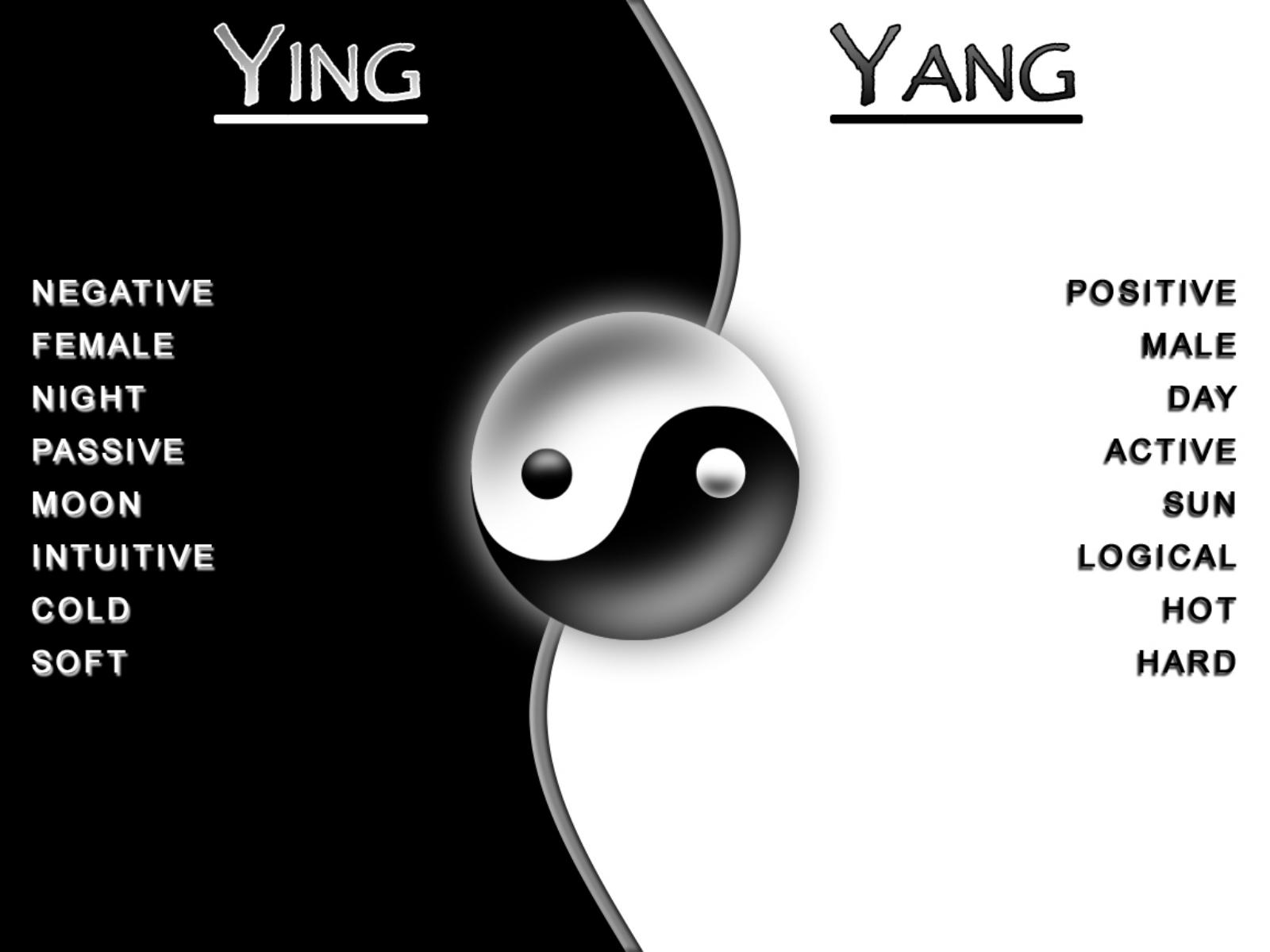 1600x1200 Yin Black Or White