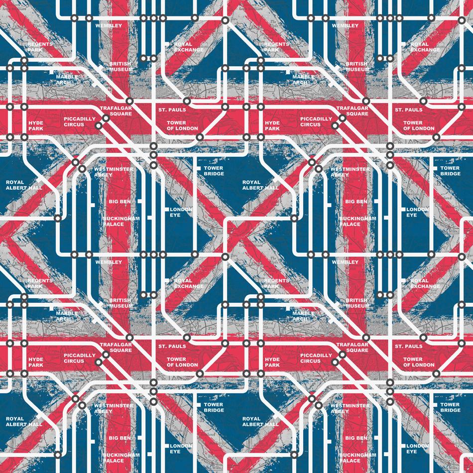 950x950 London Underground Wallpaper