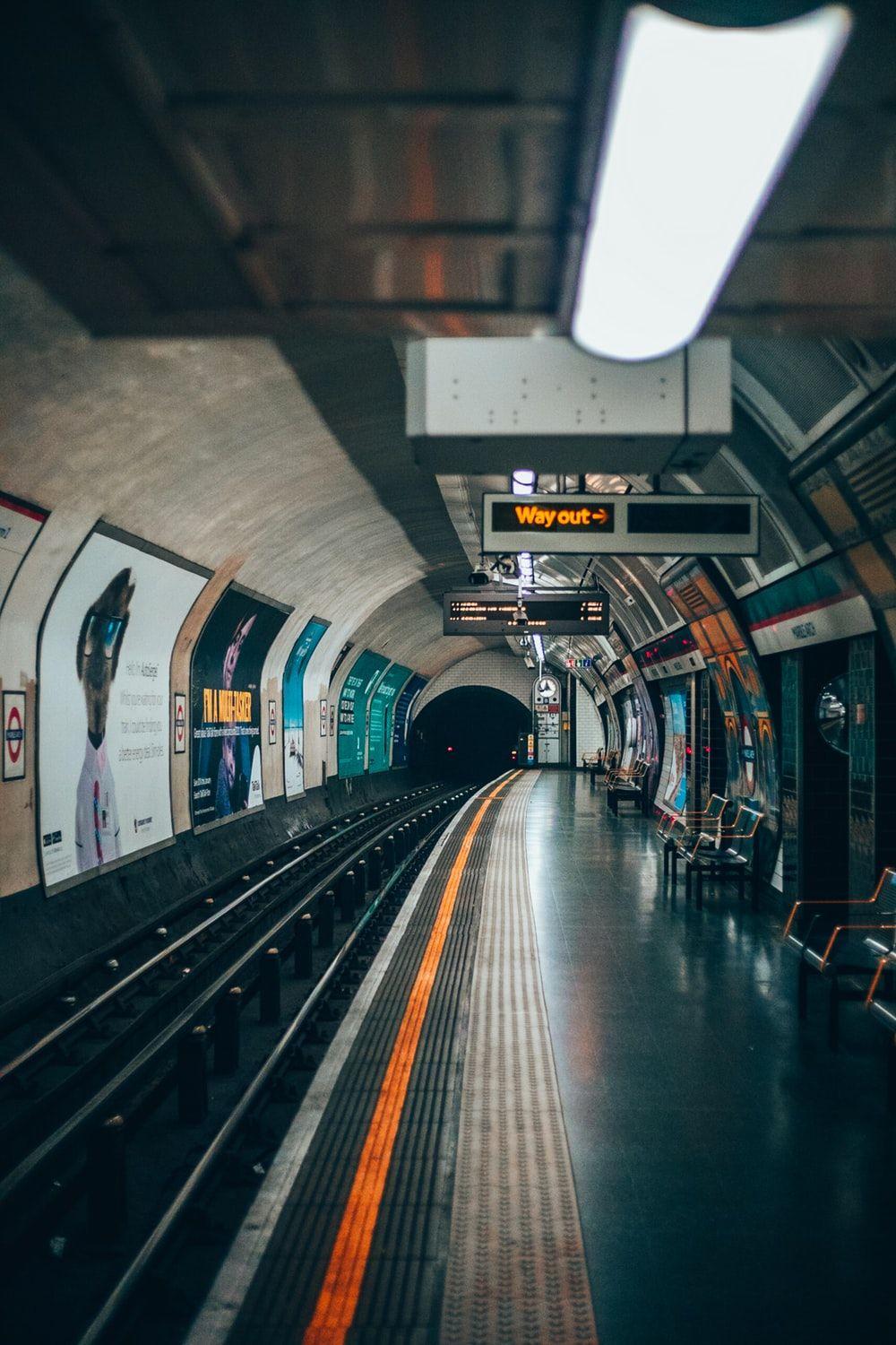 1000x1500 train station at nighttime. London underground train, London aesthetic, City aesthetic