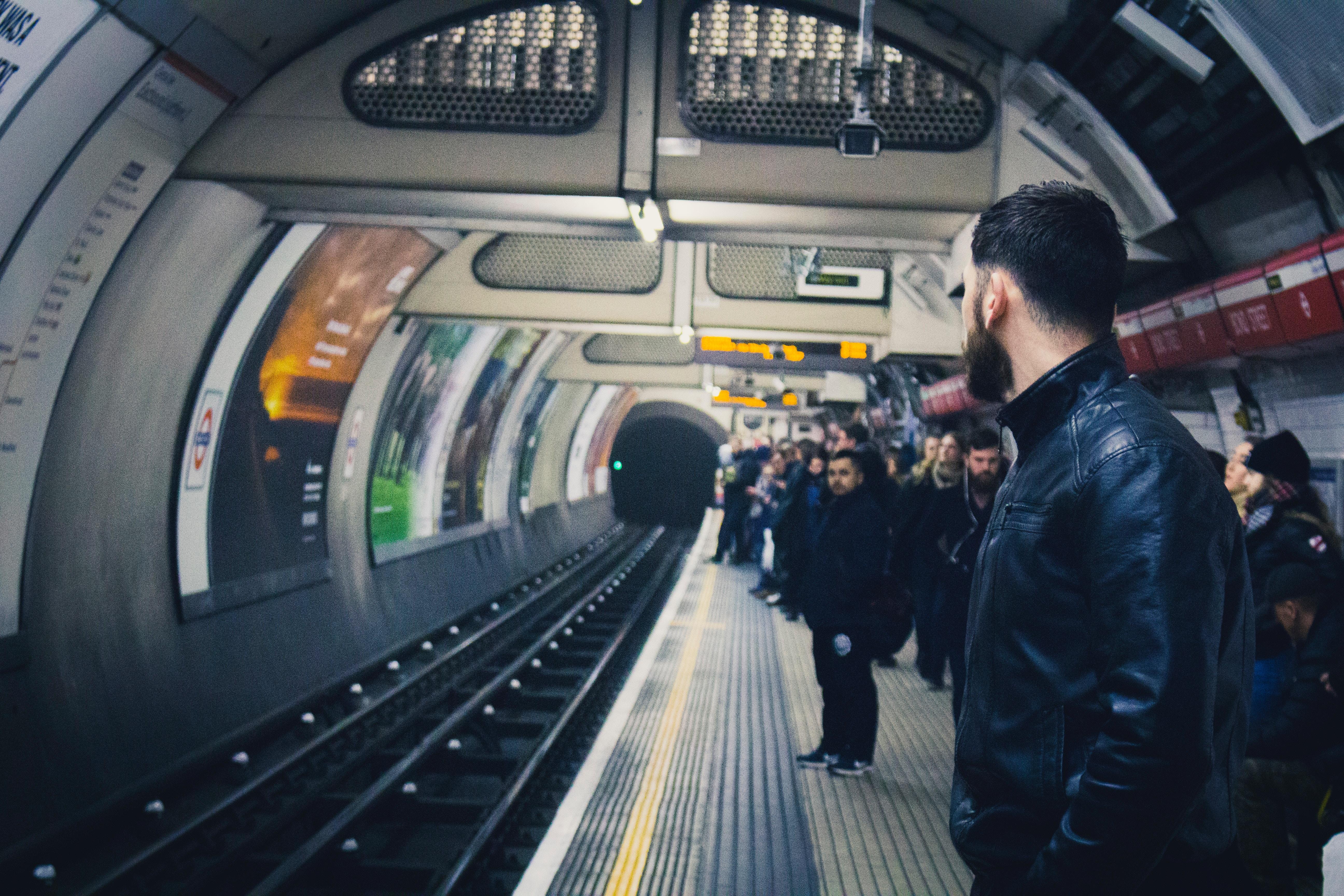 5184x3456 5184x3456 #tunnel, #transport, #crowd, #travel, #urban, #station, # tube, #track, #city, #subway, #perspective, #underground, #london, #Public domain image, #traveller, #person, #commute. Mocah HD Wallpaper
