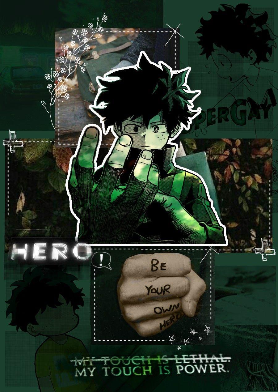 900x1268 Green Aesthetic Anime Wallpaper
