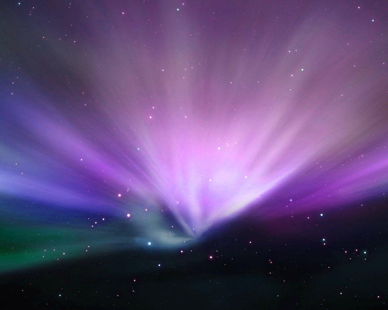 1280x1024 Mac Aurora Wallpaper HD