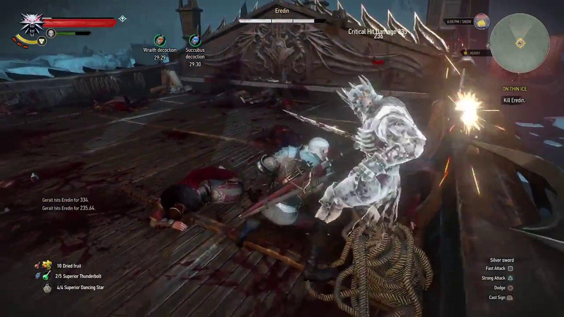 1920x1080 The Witcher 3: Eredin deathmatch BUGGED WIN