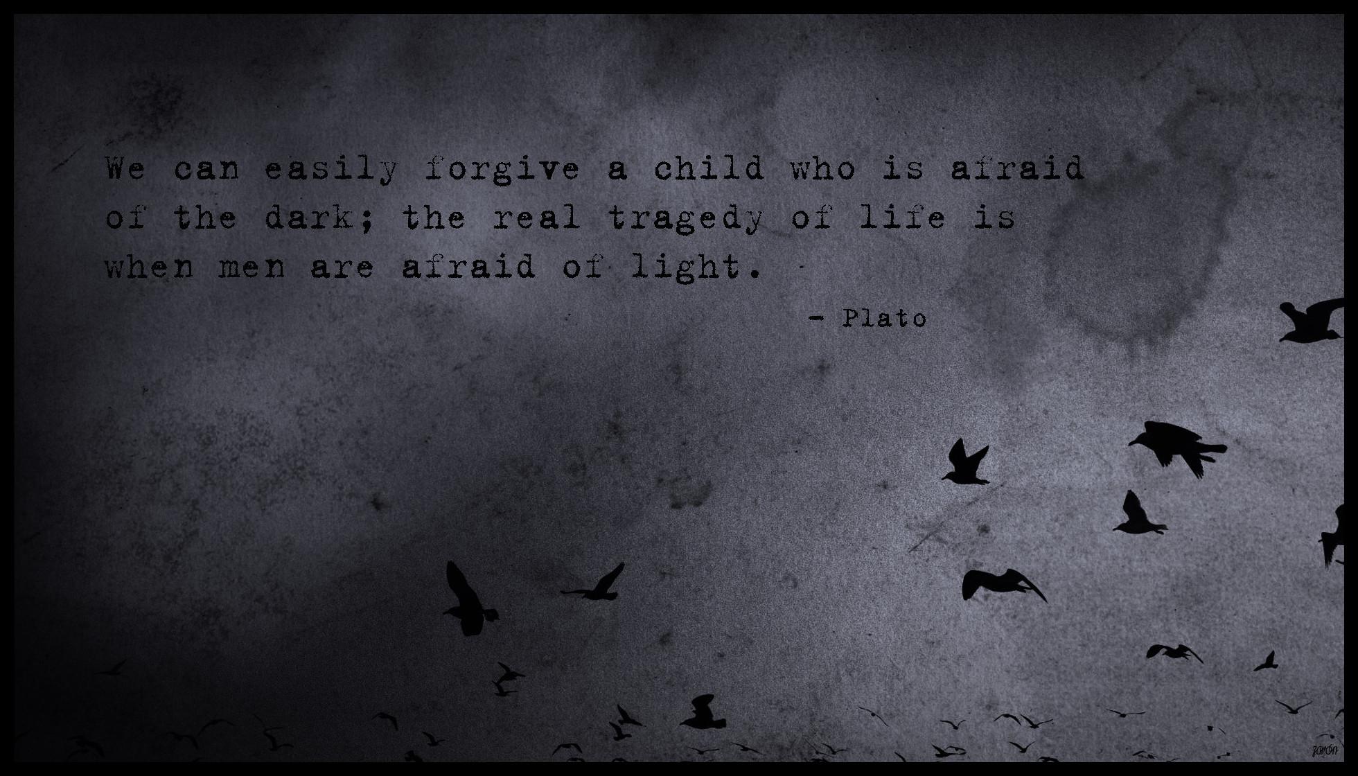 1960x1120 Plato Quote Tragedy Of Life Nine Inch Nails