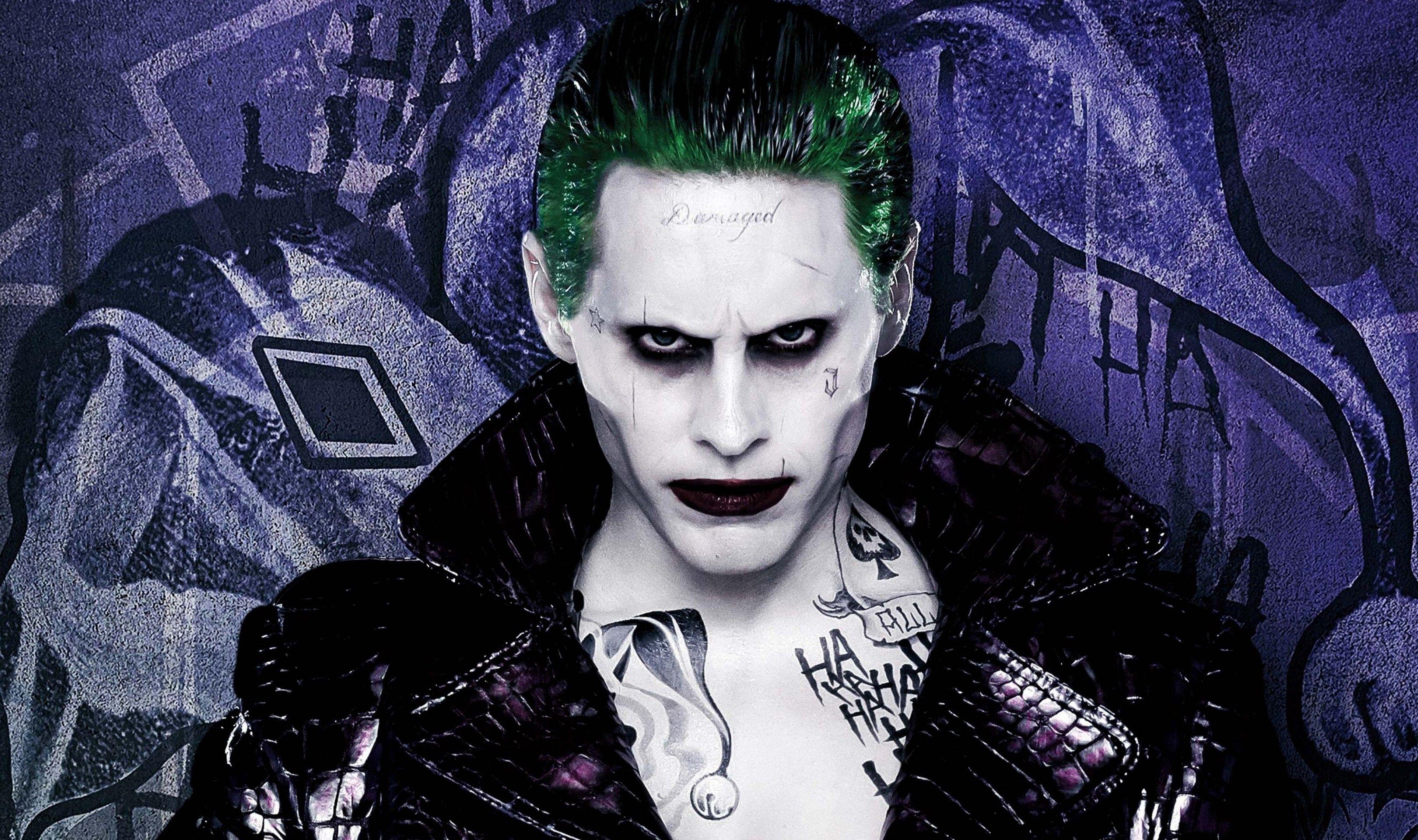 3240x1920 Download 3240x1920 Suicide Squad, Jared Leto, The Joker, Tattoos