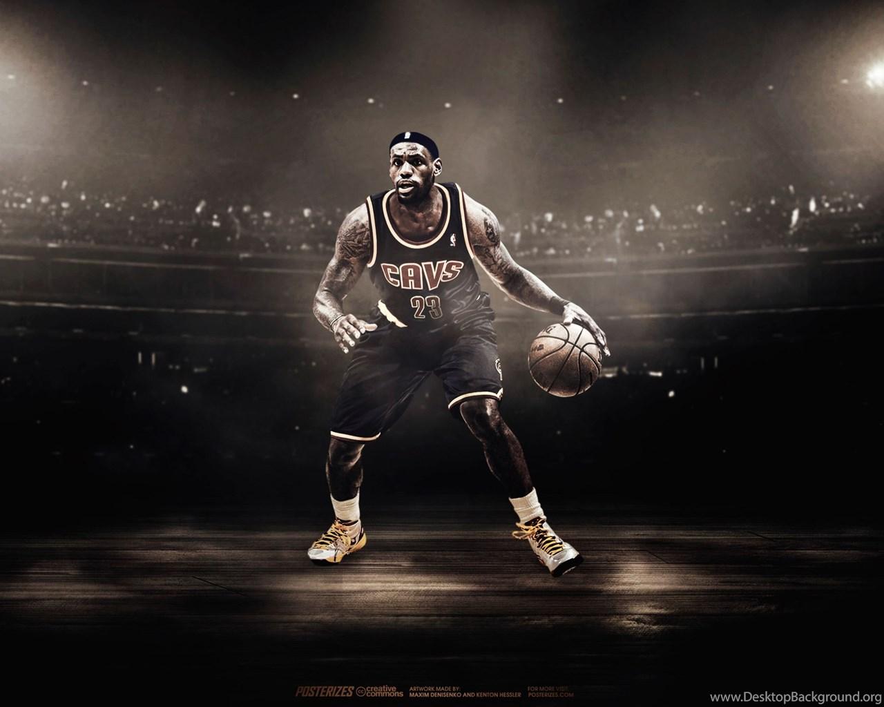 1280x1024 Spotlight Lebron James 4K Wallpaper Desktop Background