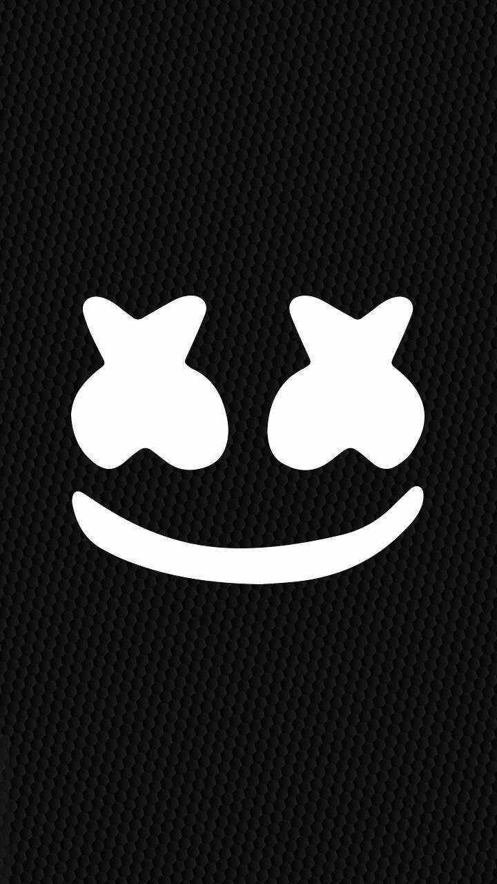 720x1280 Download Marshmello black Wallpaper by FacuChamut28 now. Browse millions of popular alo. Cartoon wallpaper, Black wallpaper, Music wallpaper