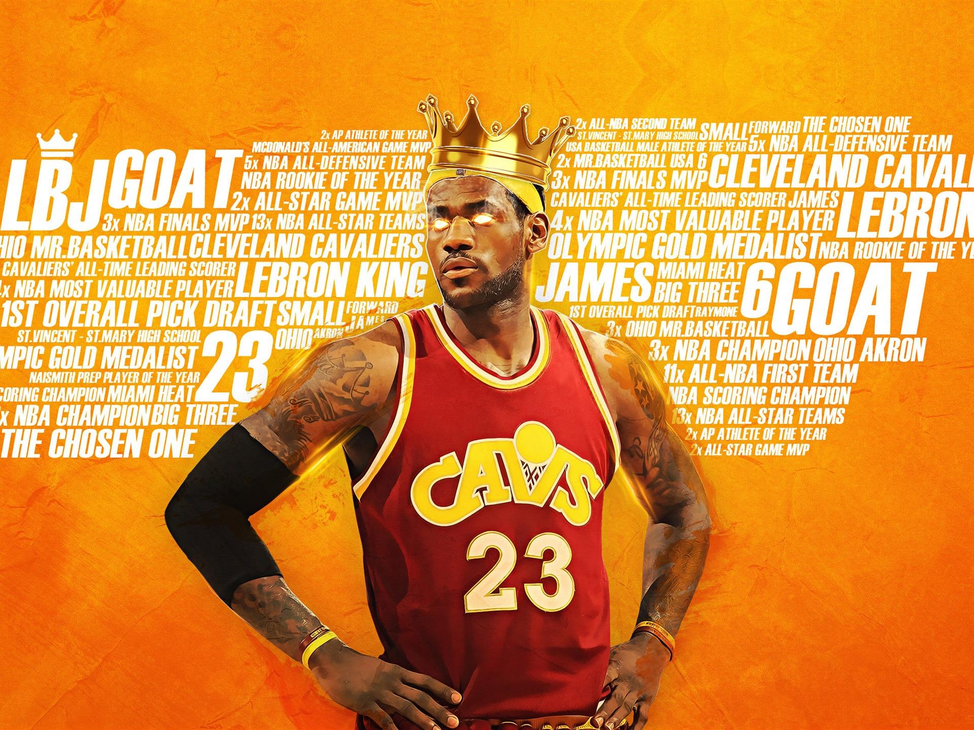 1920x1440 LeBron James 2016 17 NBA Desktop Wallpaper