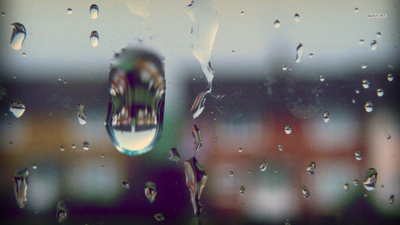 1366x768 Rain wallpaper 1366x768 (laptop) desktop background