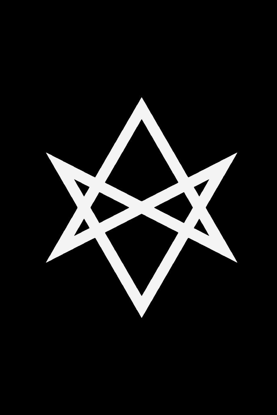 907x1360 Unicursal Hexagram: Thelema Journal. Bullet Journal Dot Grid Pages (Journal, Notebook, Diary, Composition Book): 9781720752721: Black Magick Journals: Books