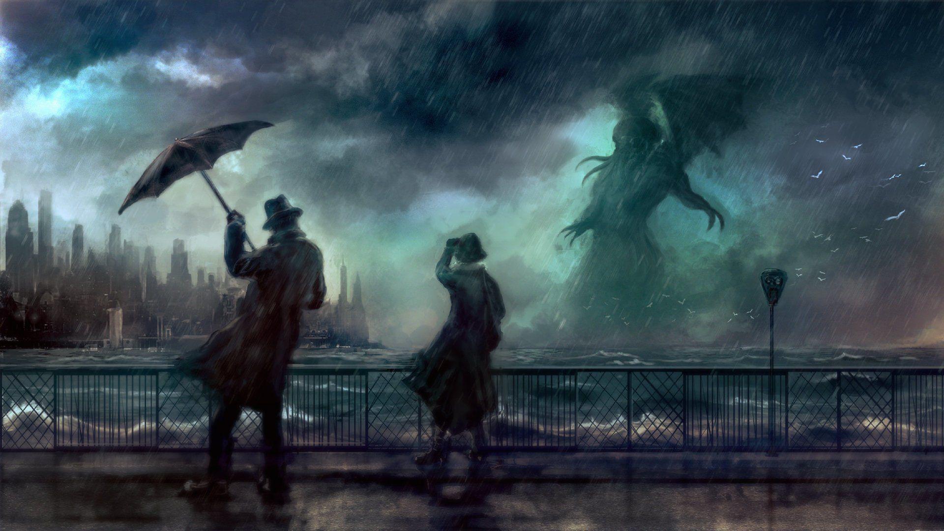 1920x1080 HP Lovecraft Wallpaper