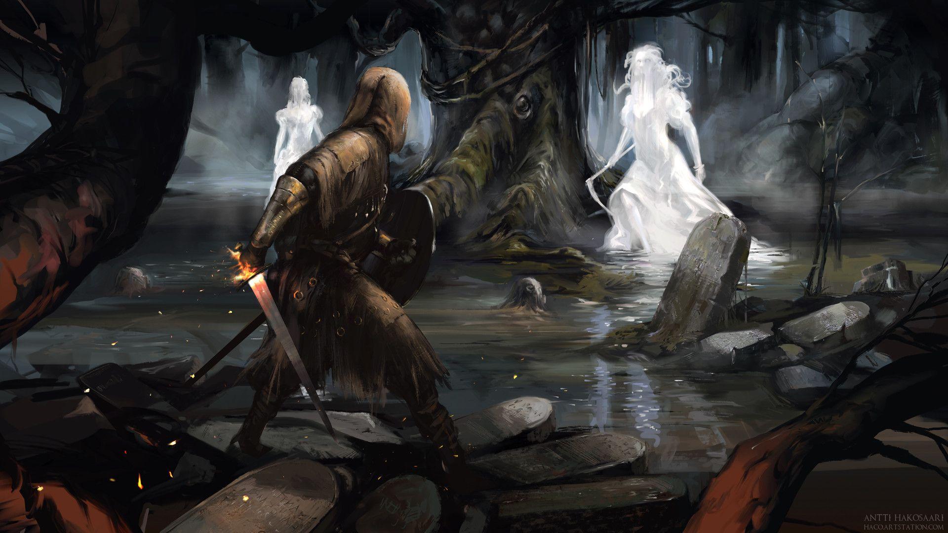 1920x1080 Top Collection Phone and Desktop Wallpaper HD. Dark souls, Fantasy art, Eldritch knight