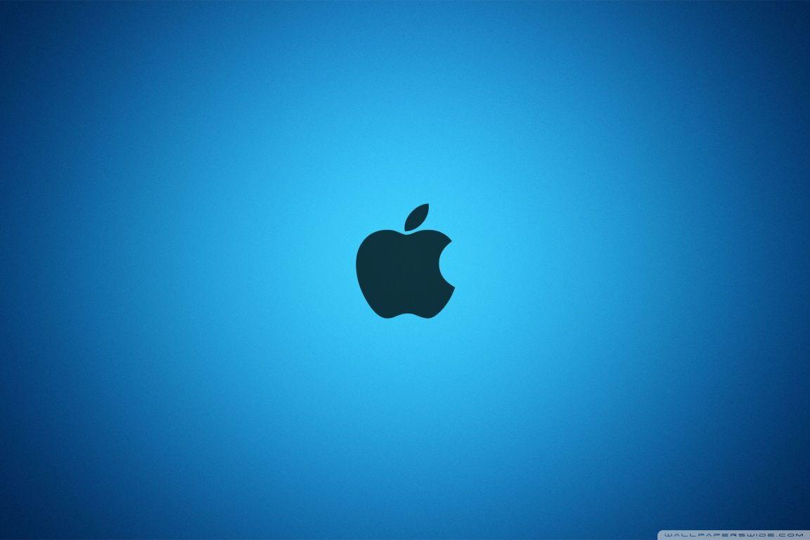Blue Apple Logo Wallpapers Top Free Blue Apple Logo Backgrounds Wallpaperaccess