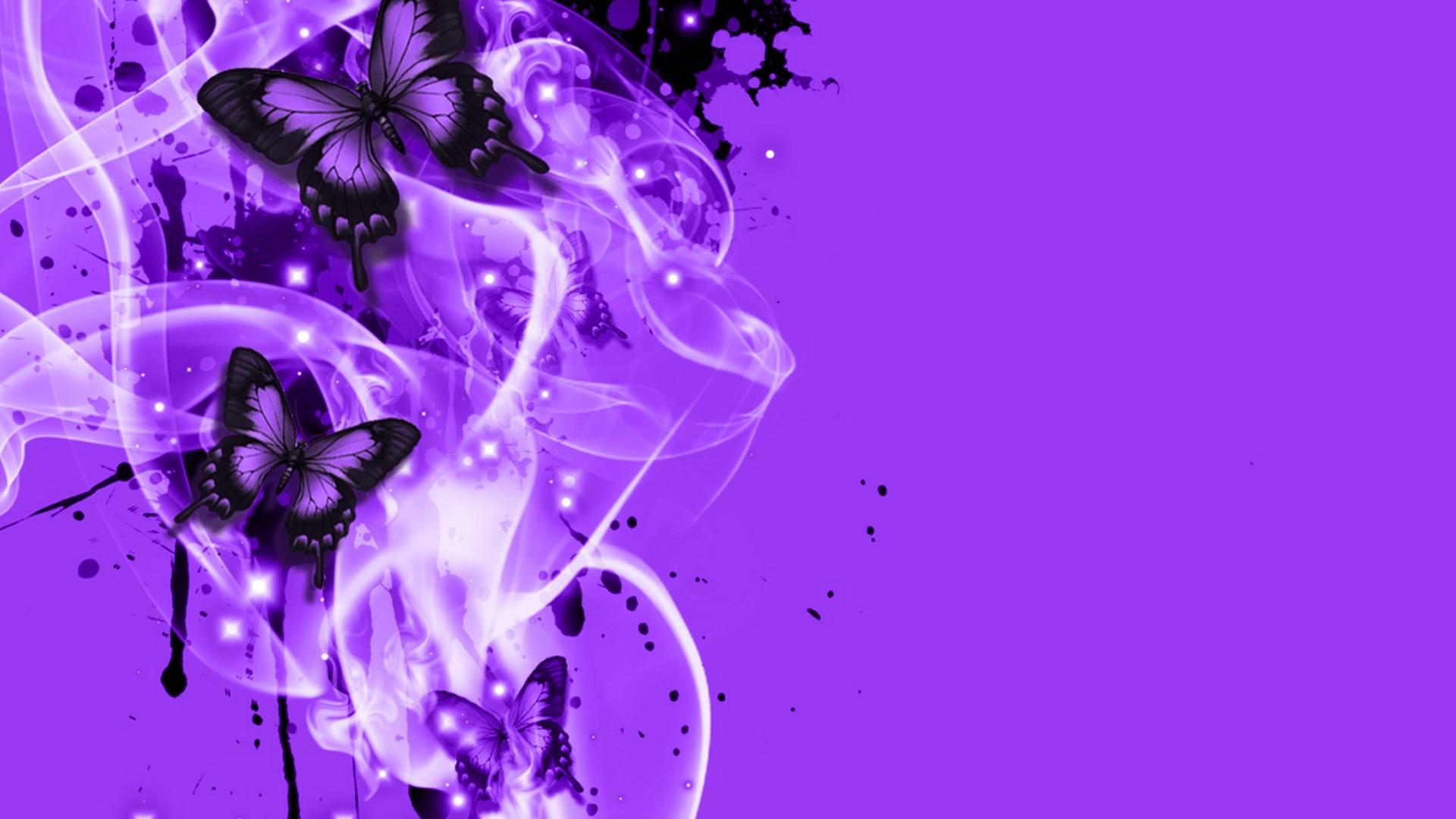 1920x1080 Purple Butterfly Wallpaper Cute Wallpaper