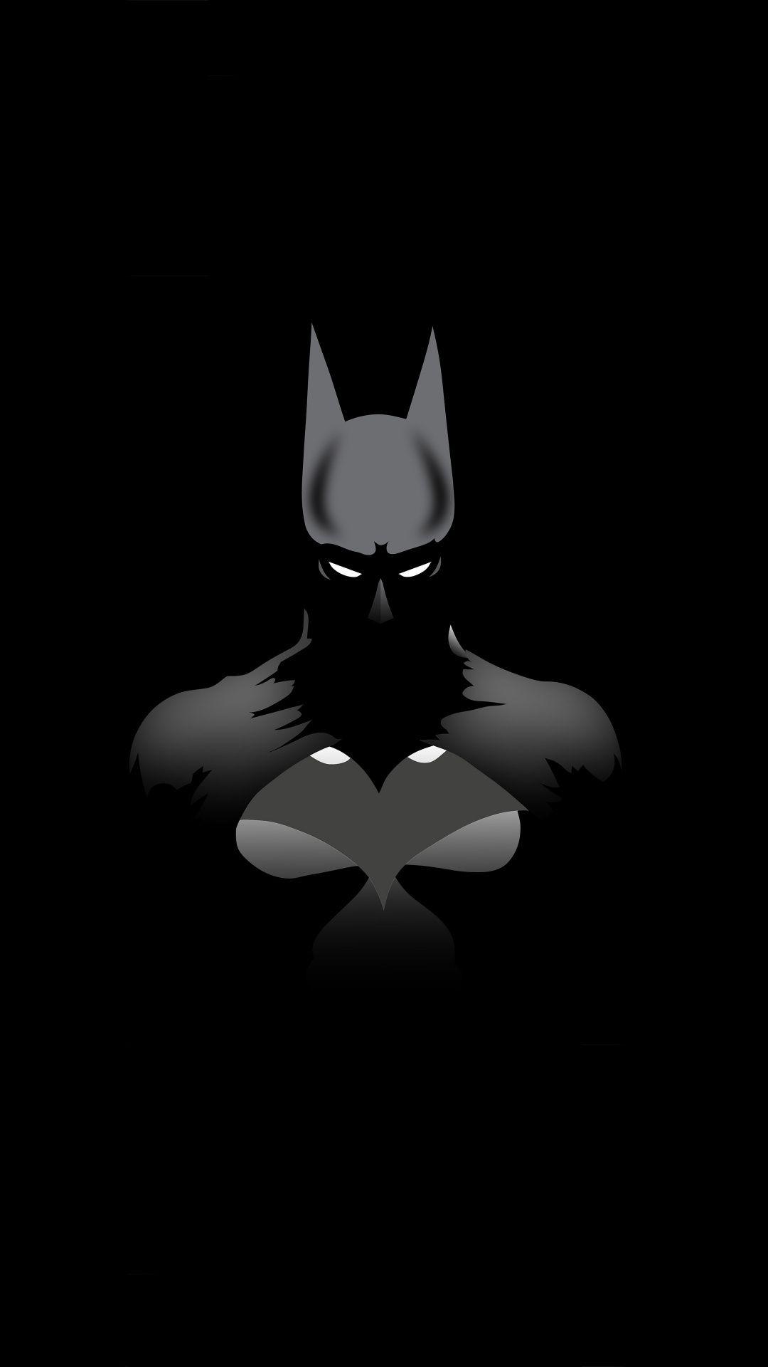 1080x1920 Dark knight, superhero, batman, minimalism, 1080x1920 wallpaper. Superhero wallpaper, Superhero wallpaper hd, Batman