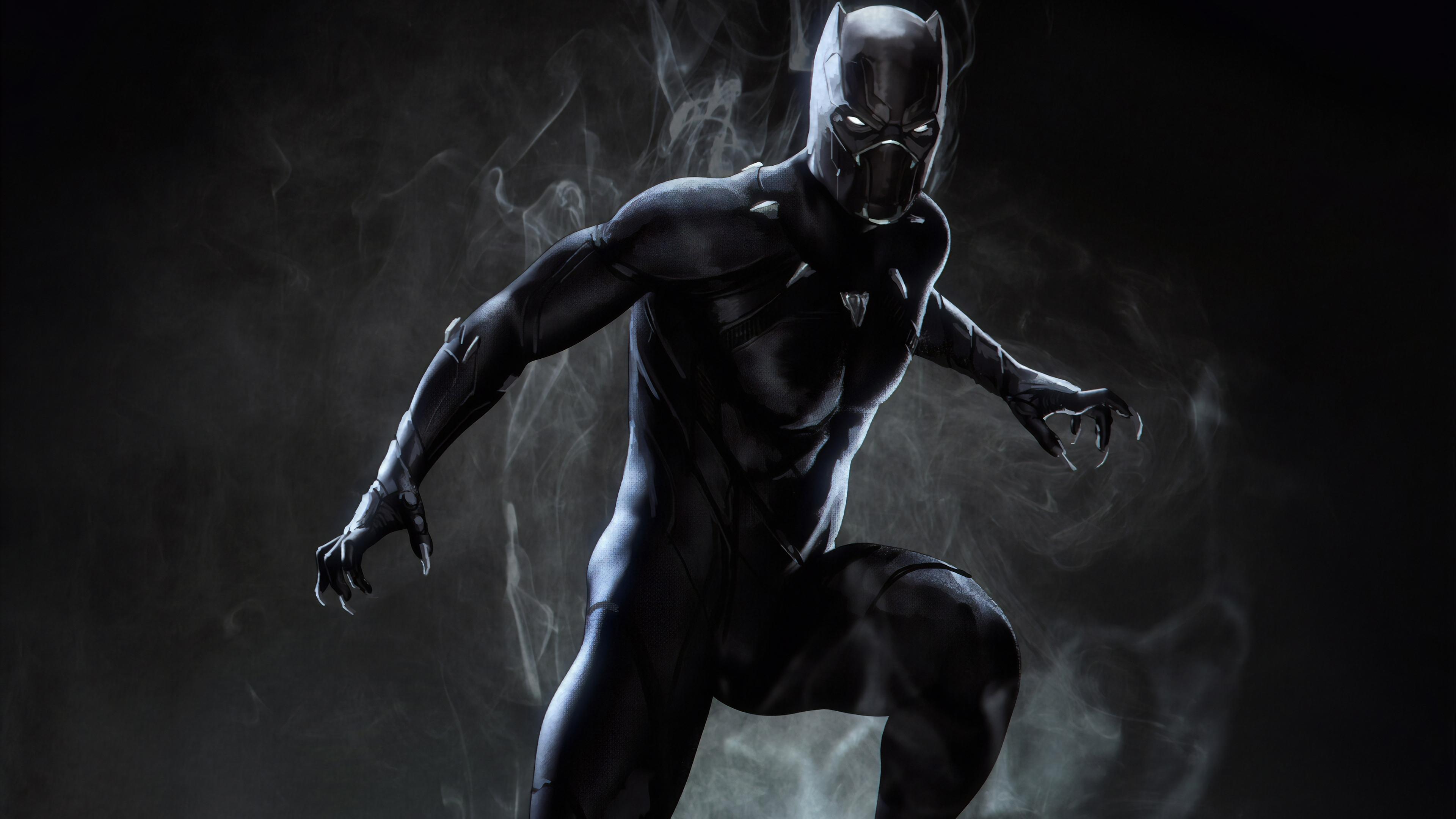 3840x2160 Black Panther Marvel Superhero 4k HD 4k Wallpaper, Image, Background, Photo and Picture