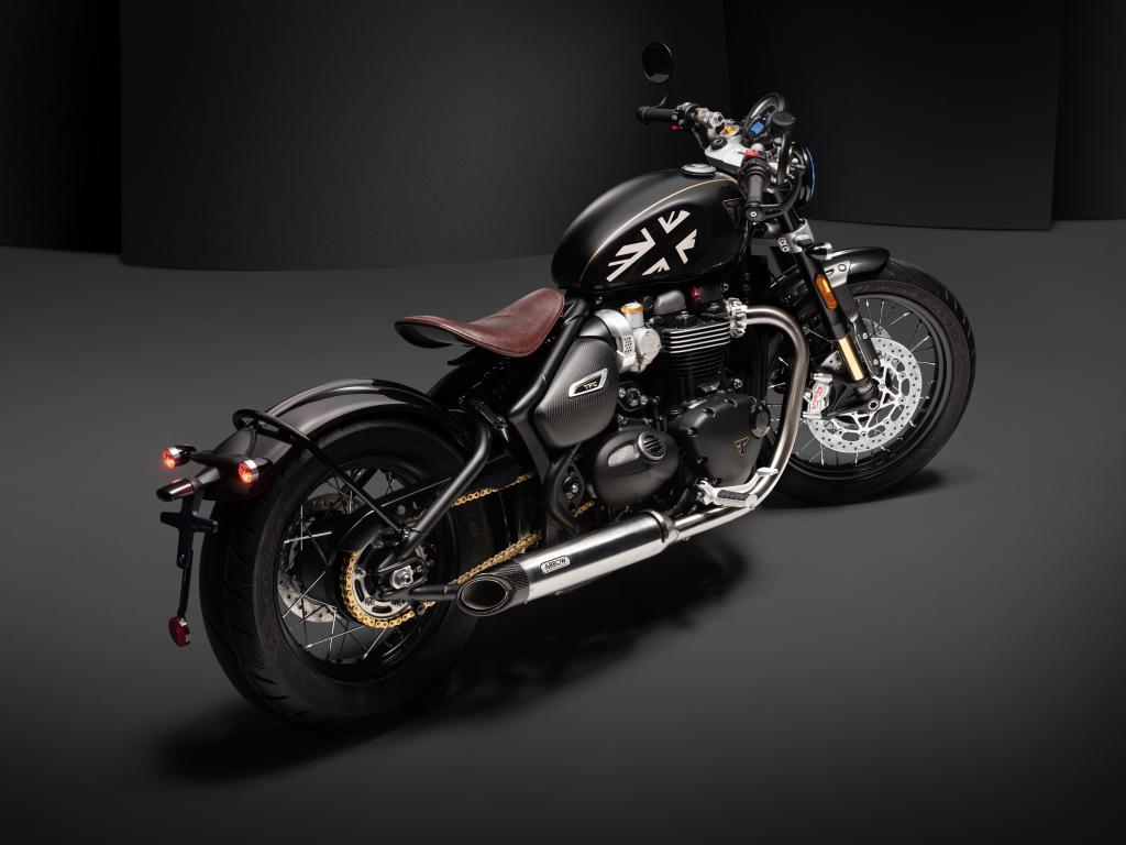 1024x768 Desktop wallpaper triumph bonneville bobber tfc, 2020 motorcycle, HD image, picture, background, e516f2
