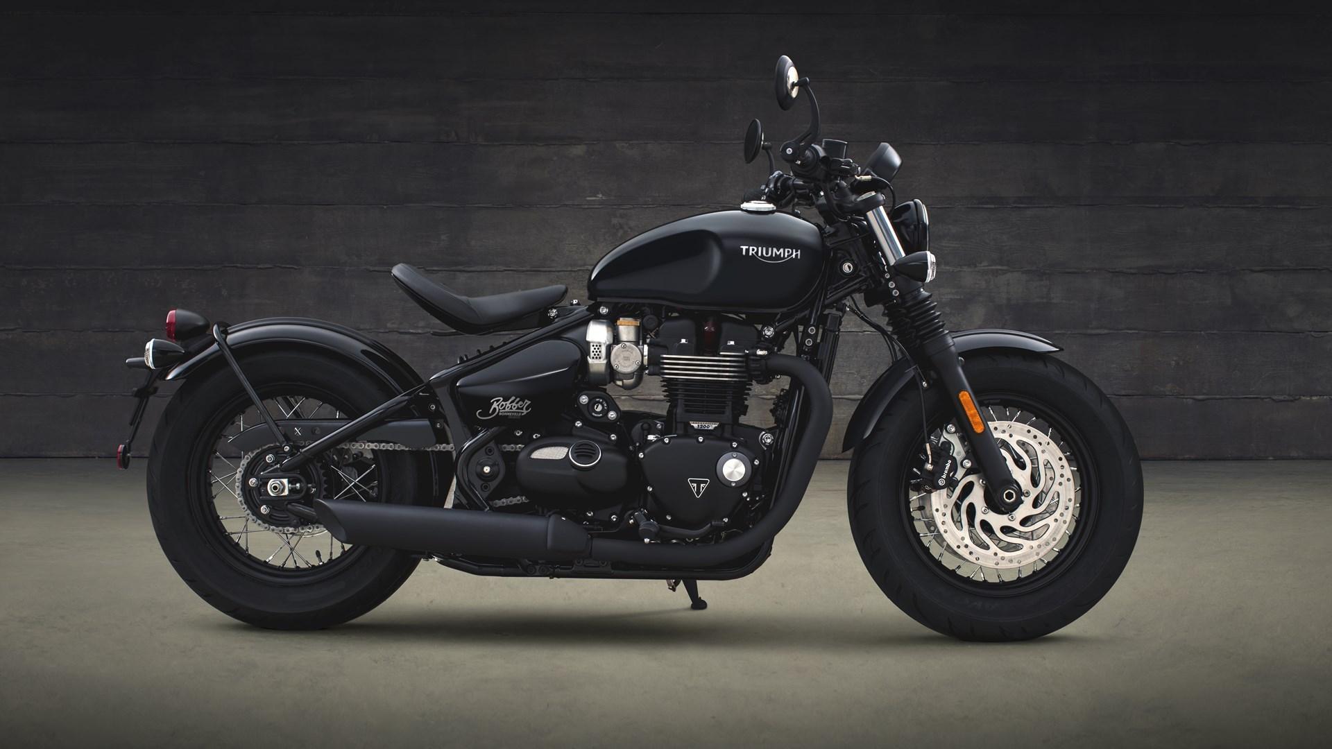 1920x1080 Triumph Bonneville Bobber Black HD wallpaper. IAMABIKER Motorcycle!