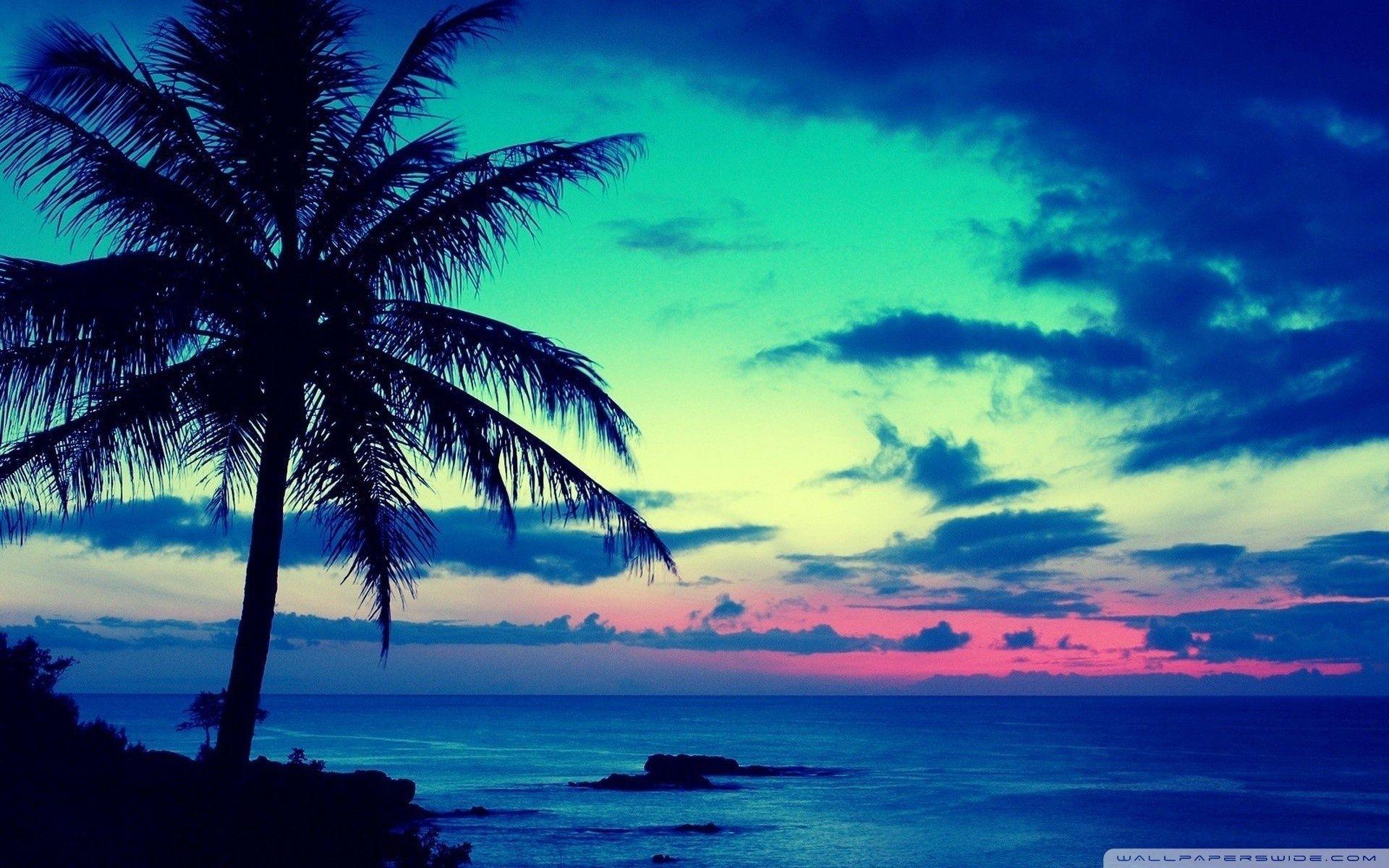 1920x1200 Colorful Tropical Beaches Desktop Wallpaper