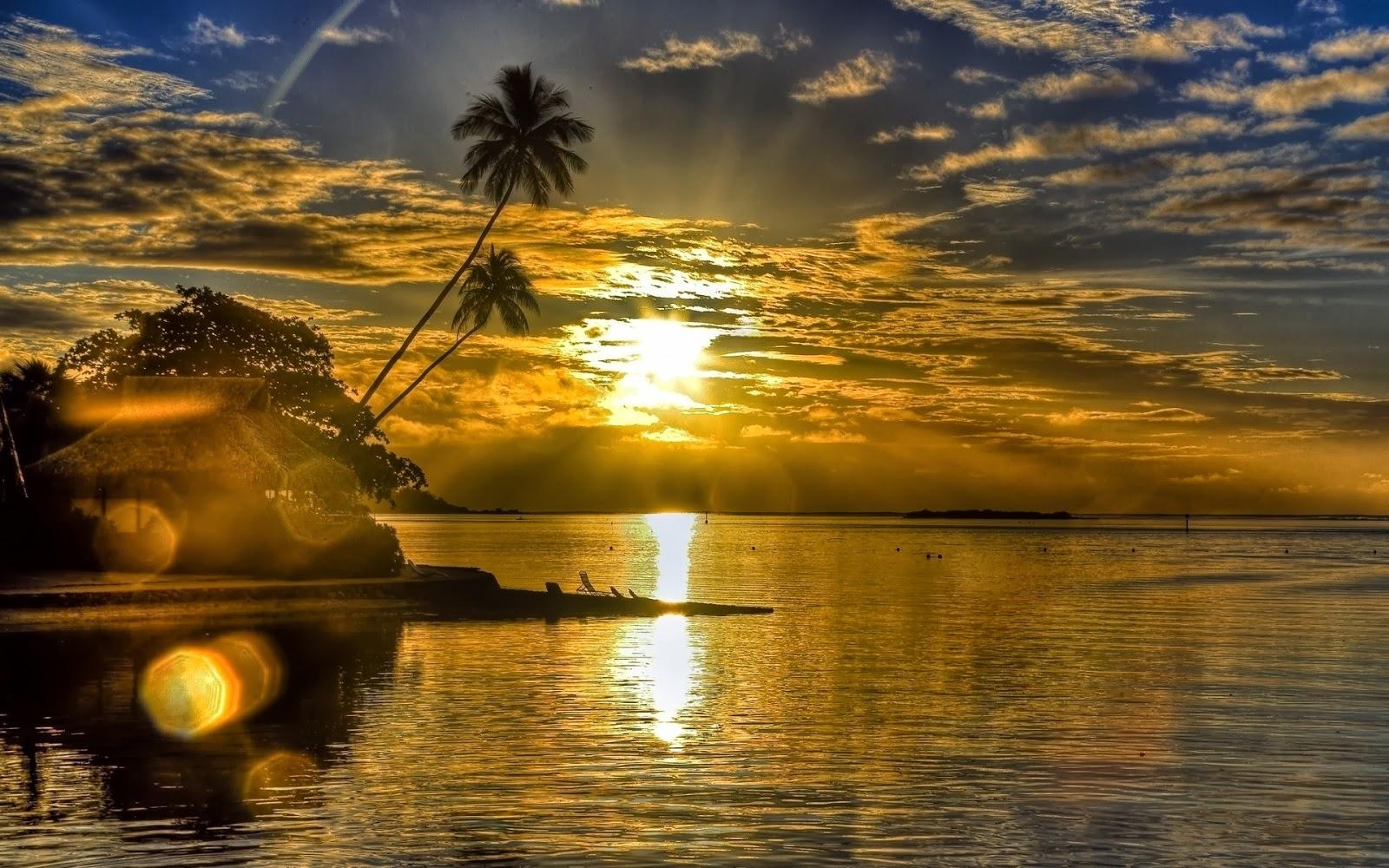 1600x1000 Tropical Beach Sunrise HD wallpaper (1600 x 1000 ) Beach Wallpaper