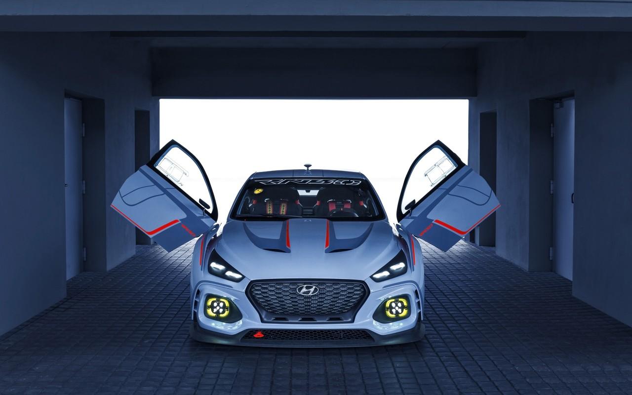 1280x800 Hyundai RN Electric Concept Car Wallpaper 3D Models. Free