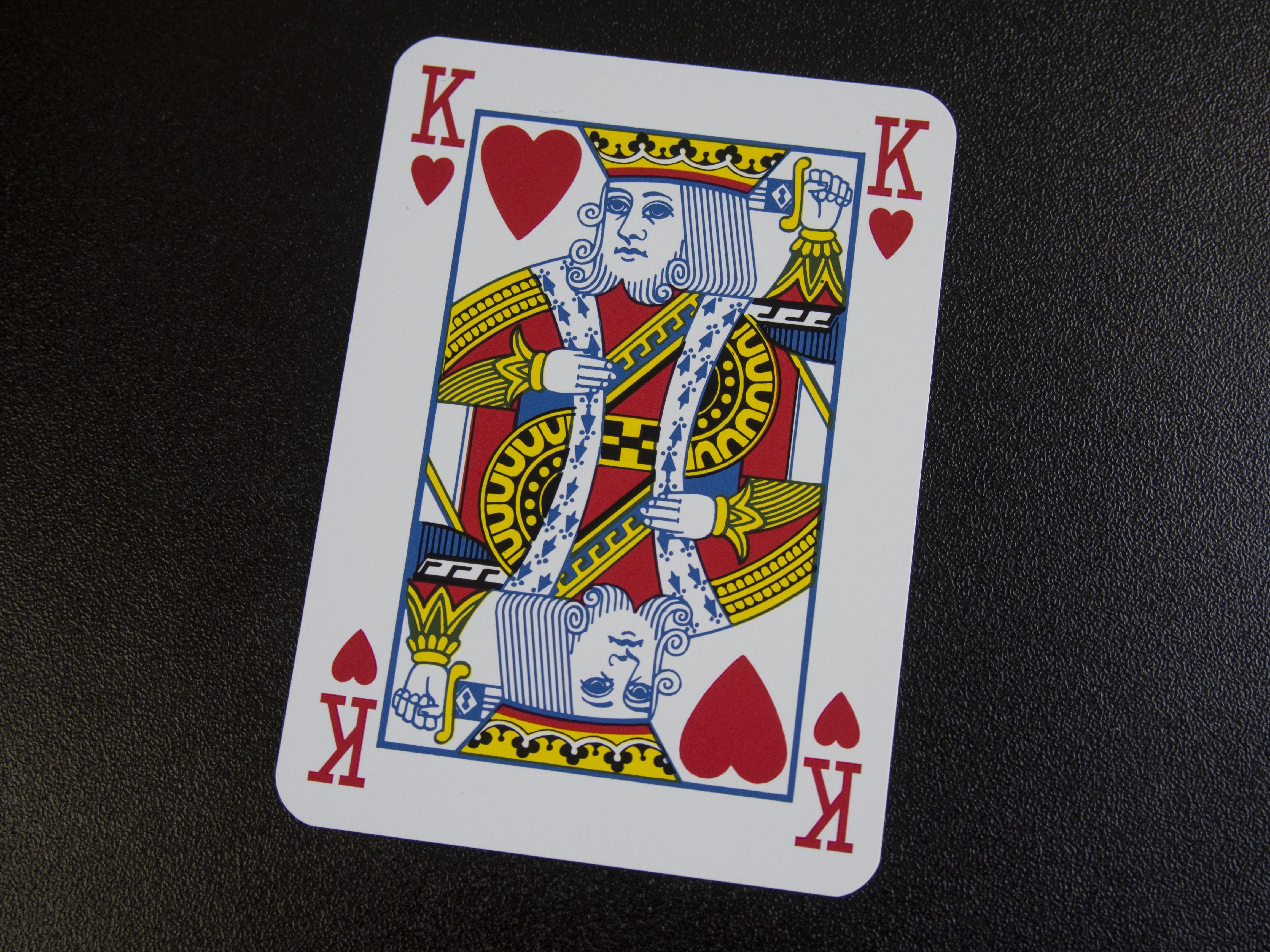 4608x3456 Cards King Of Hearts HD Wallpaper