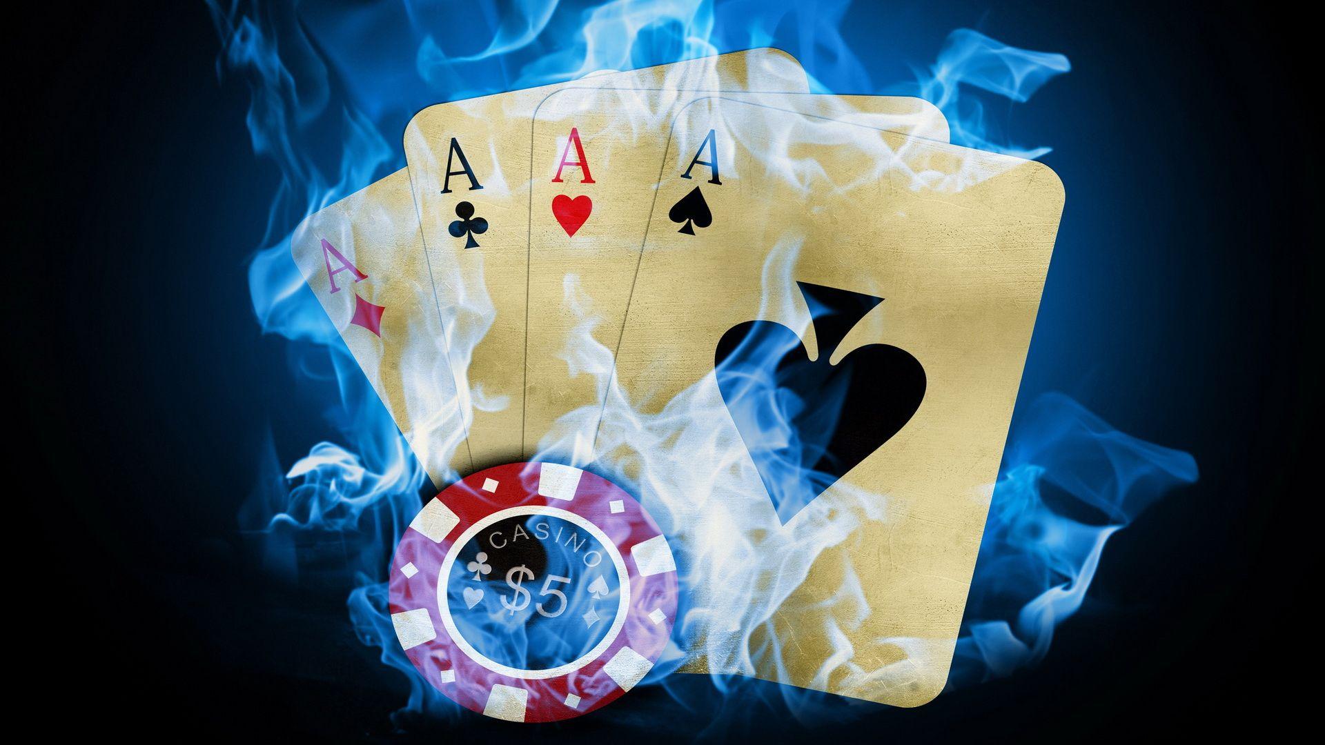 1920x1080 Casino Cards Wallpaper