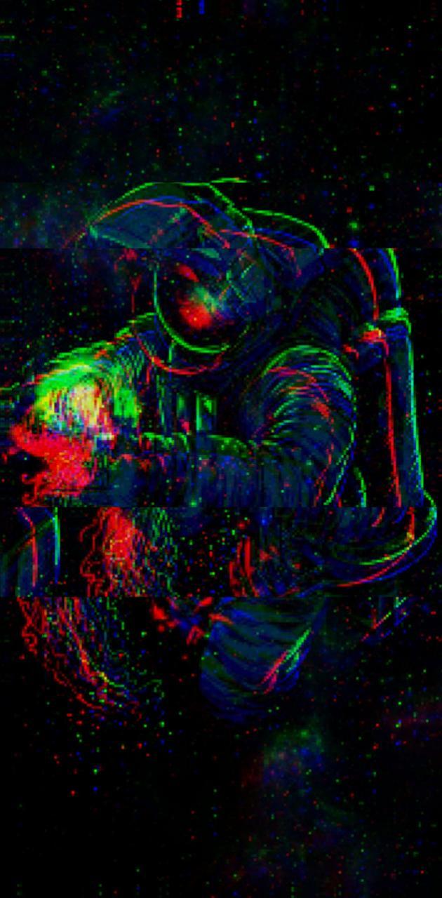 630x1280 Glitch wallpaper