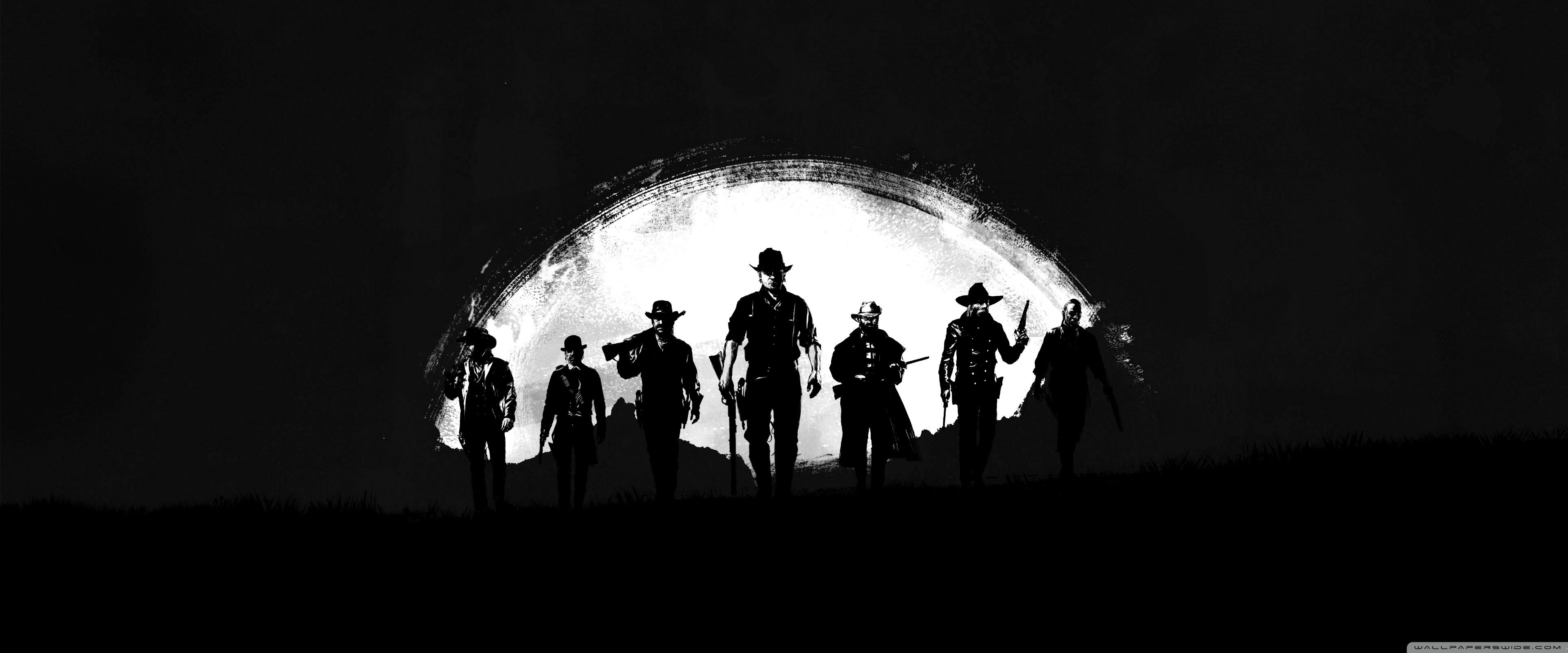 3840x1600 Red Dead Redemption 2 Dark Ultra HD Desktop Background Wallpaper for : Widescreen & UltraWide Desktop & Laptop : Multi Display, Dual & Triple Monitor : Tablet