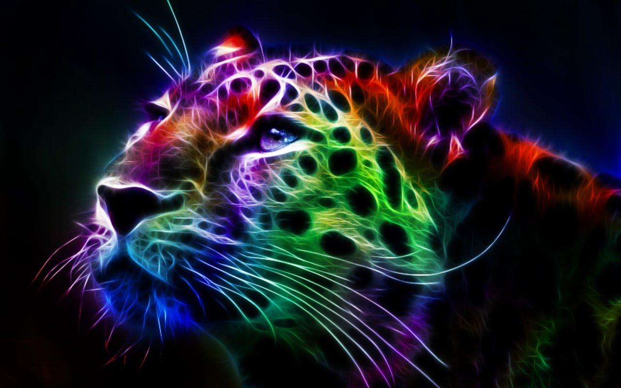 1280x800 Leopard Fractal Wallpaper, HD Leopard Fractal Background on WallpaperBat
