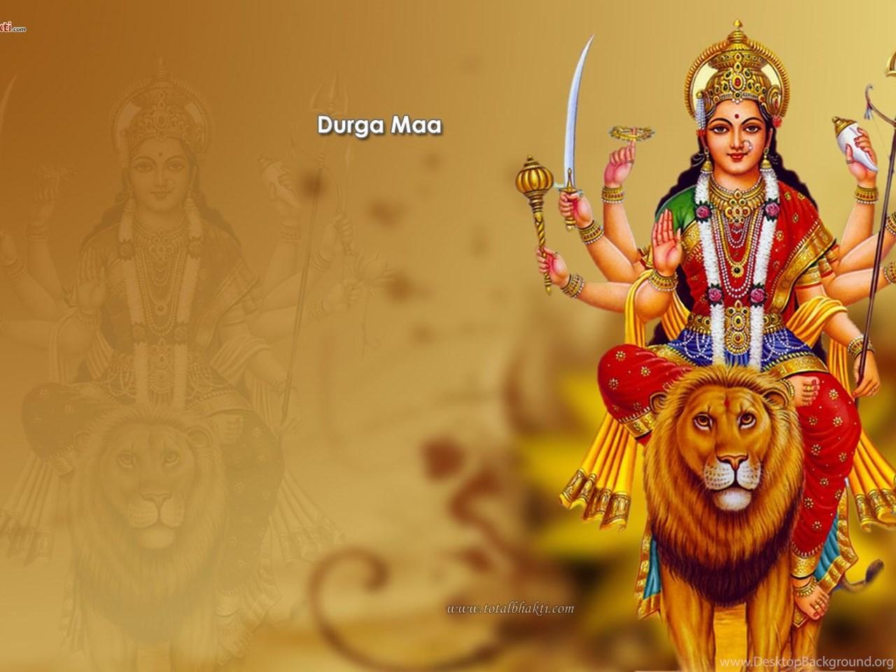 1280x960 Durga Wallpaper, Hindu Wallpaper, Durga Maa Wallpaper, Yellow. Desktop Background