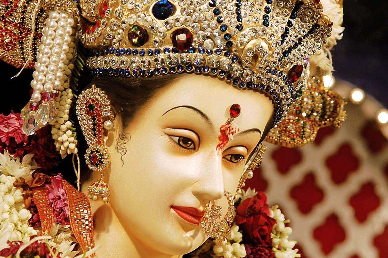 1600x1067 Durga Face Wallpaper