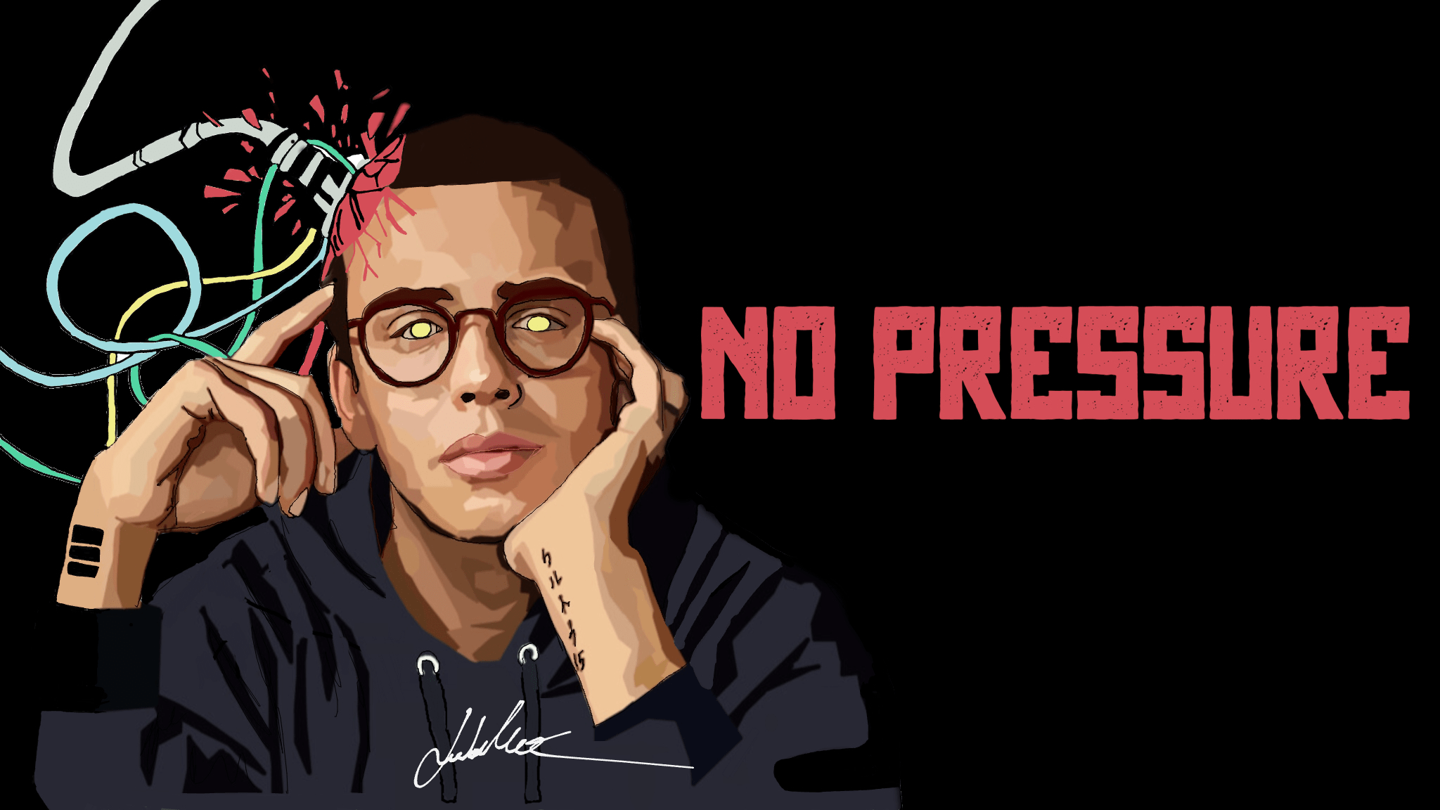 2048x1152 Logic Amoled Desktop Wallpaper: Logic_301