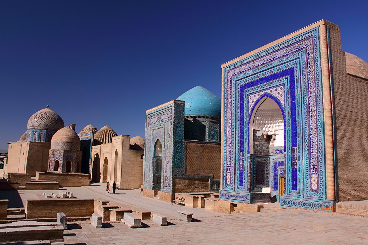 1280x853 Picture Uzbekistan Samarkand temple Cities