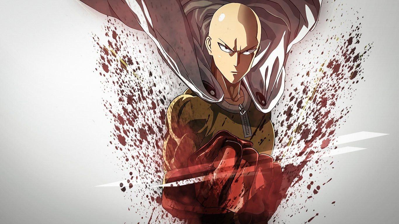 1366x768 Anime One Punch Man Manga Series High Definition Wallpaper 106224