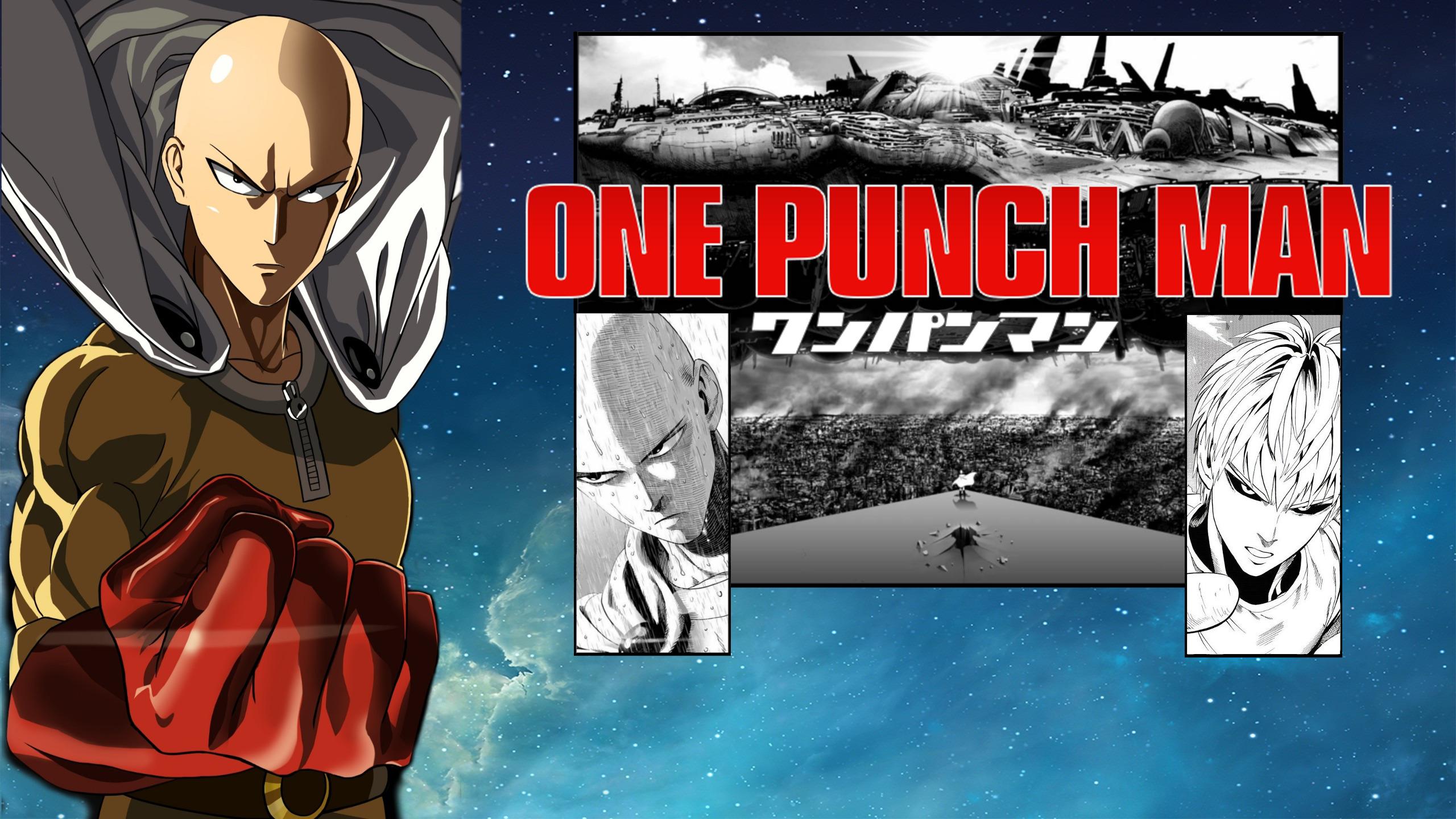 2560x1440 one punch man saitama wallpaper