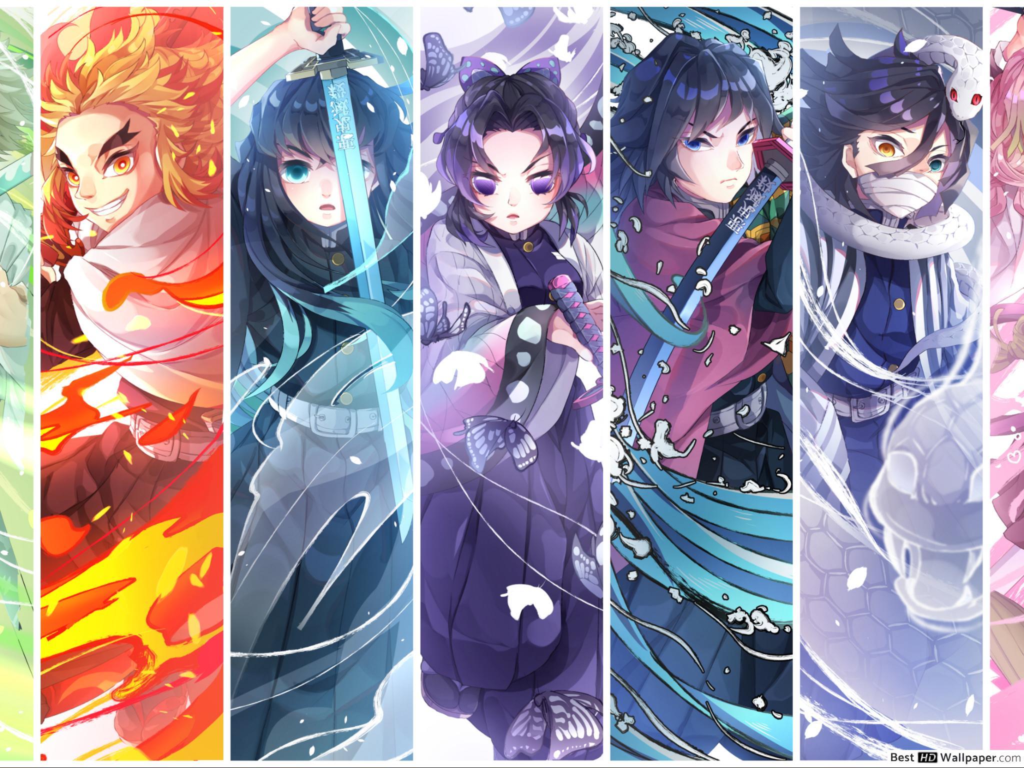 2048x1536 Demon Slayer Pillars (Hashira) HD wallpaper download