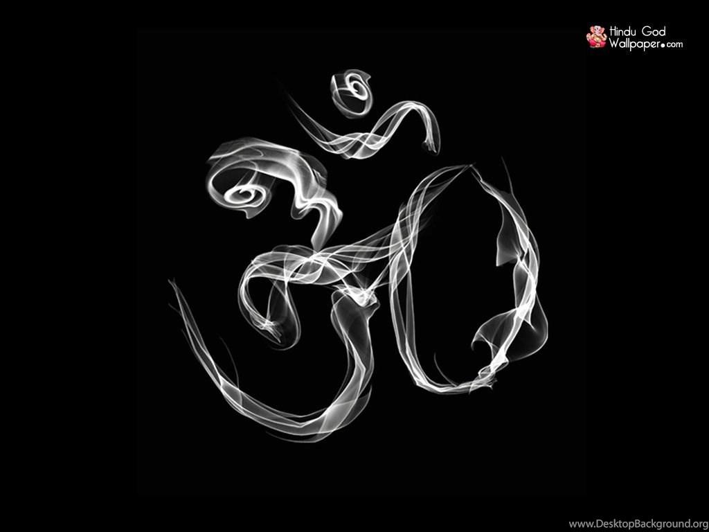 1024x768 Ganesha Om Symbol